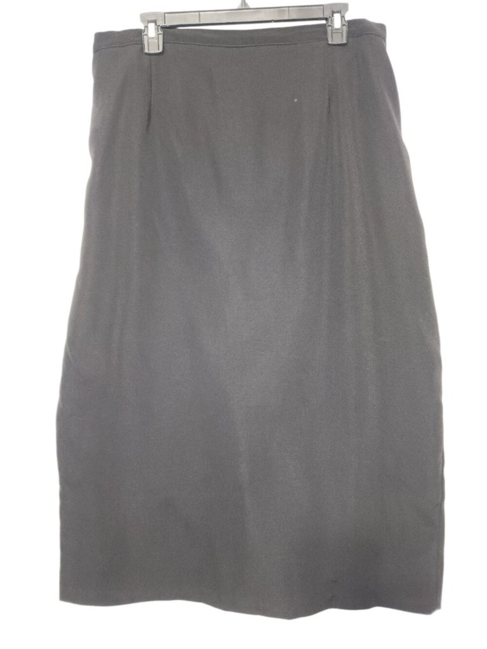 Laura Scott Womens Black Career Pencil Skirt 22W Lined USA